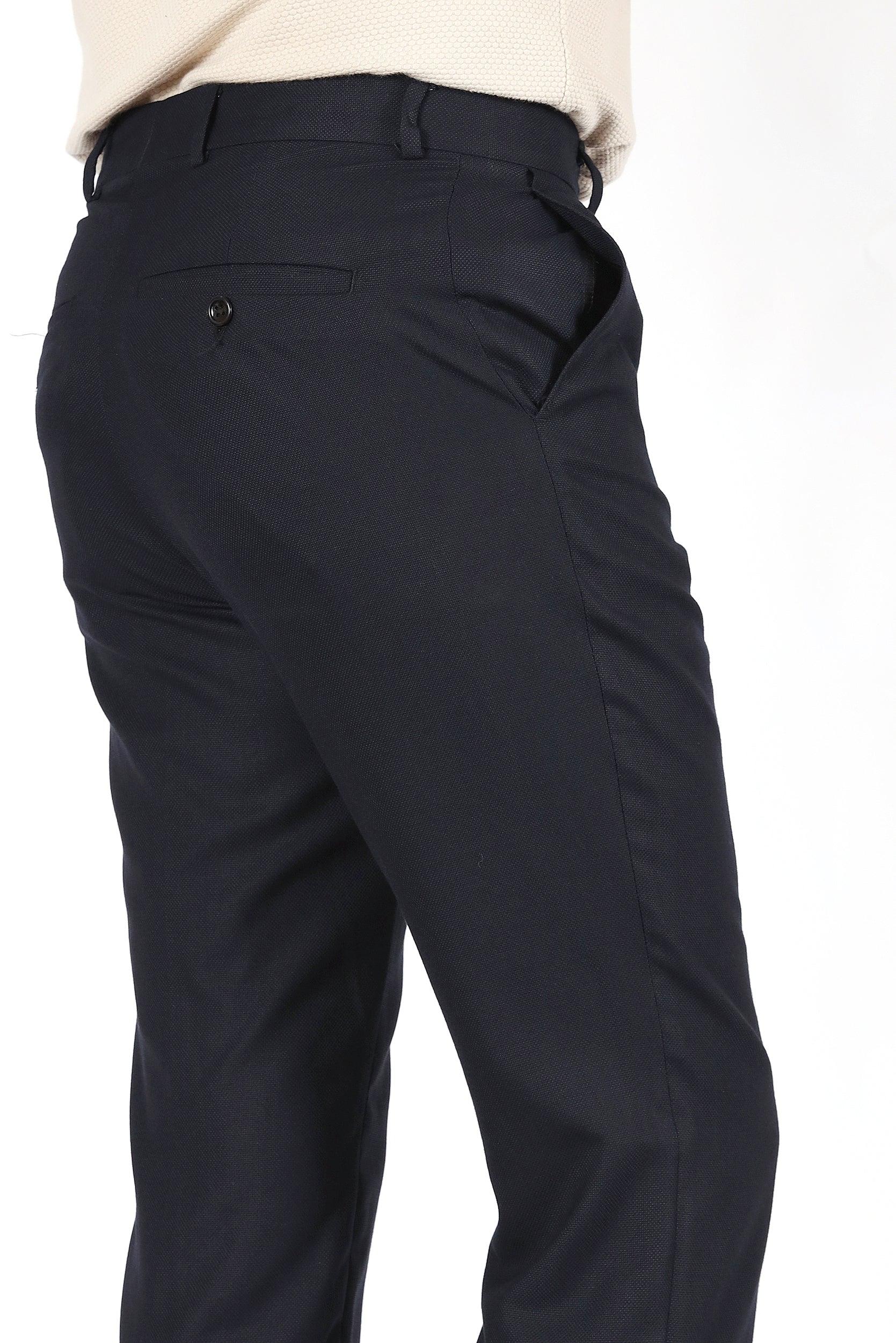 Textured Slim Fit Dress Pants – Monark Clothing