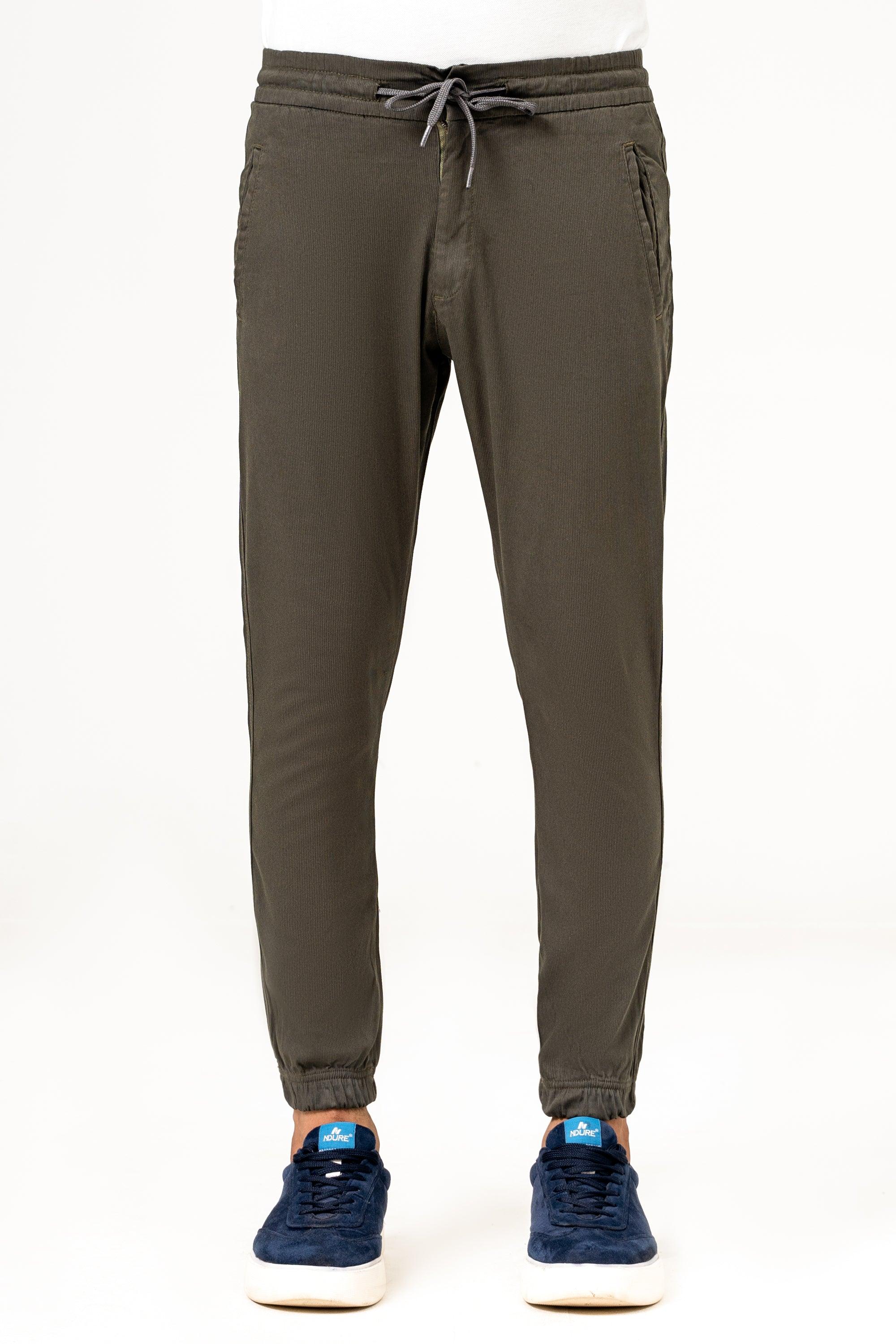 CASUAL JOGGER TROUSER OLIVE, BOTTOMWEAR, CHARCOAL, MODJEN FOR THE MODERN  GENERATION